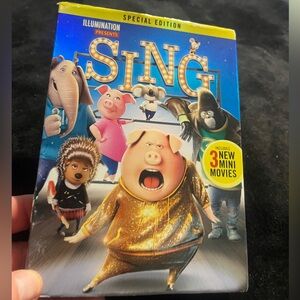 Sing ( 3 Mini movies ) DVD movie